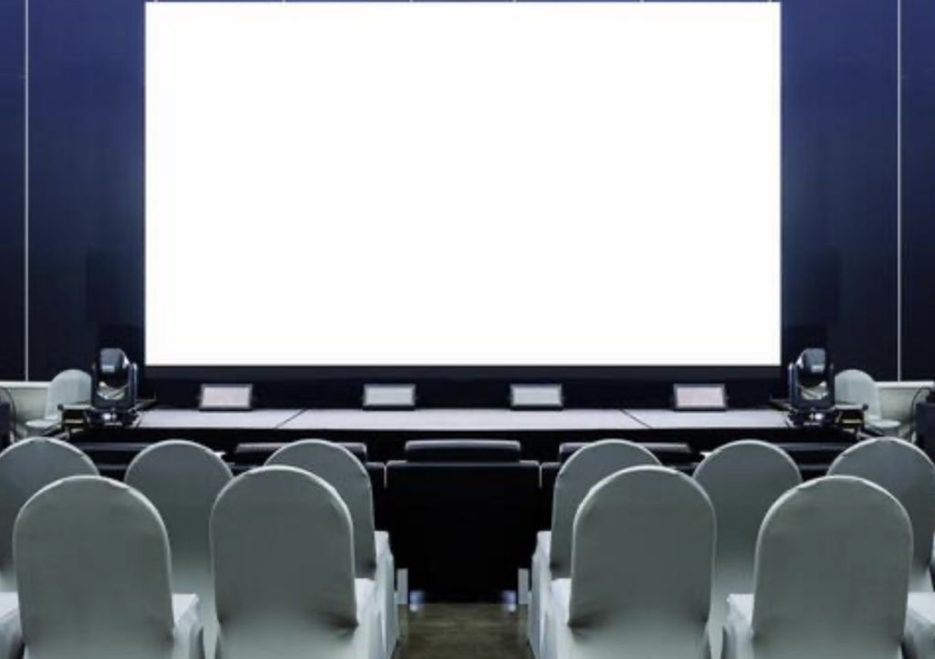 chairs and seating for a business theater